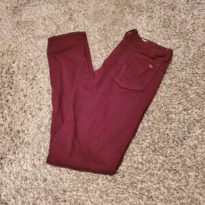 Rag & Bone Skinny Jeans Port Wine 28